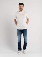 jersey t shirt with industrial beats print