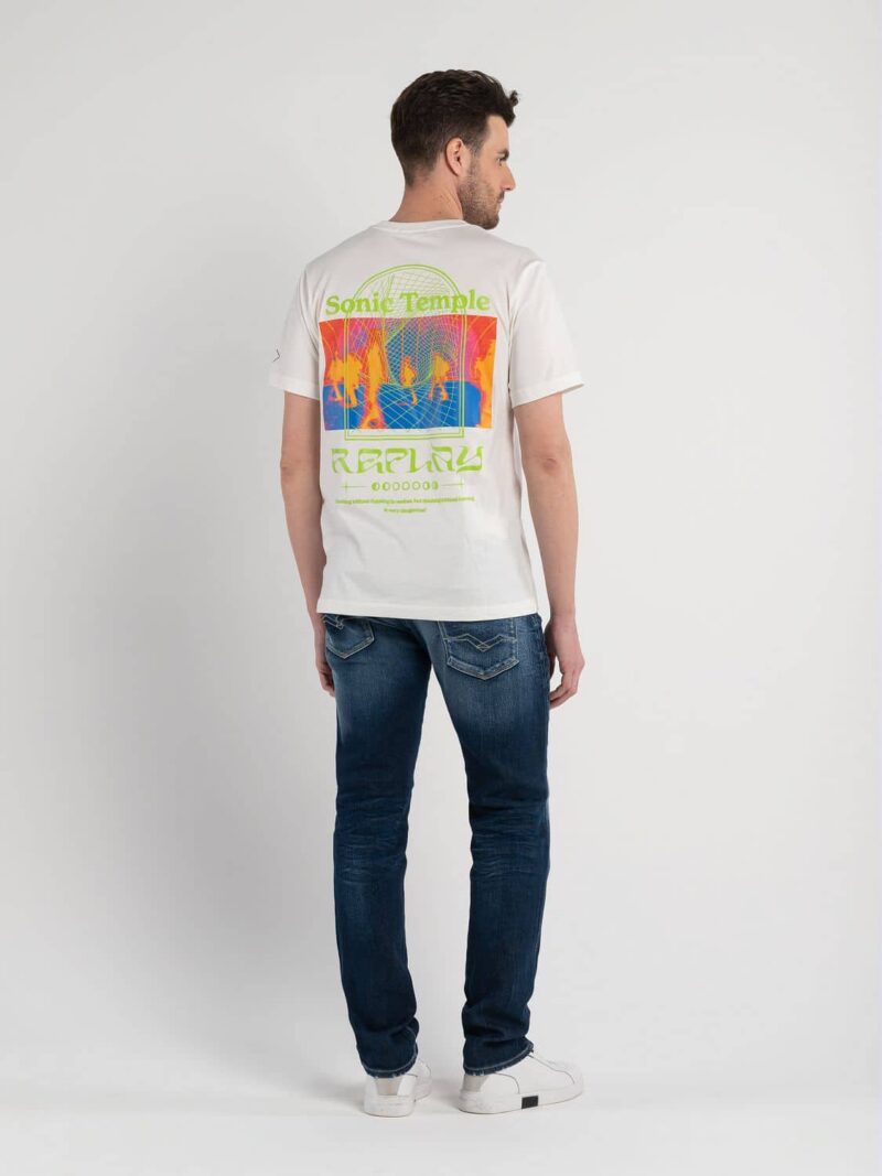 jersey t shirt with industrial beats print