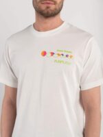 jersey t shirt with industrial beats print