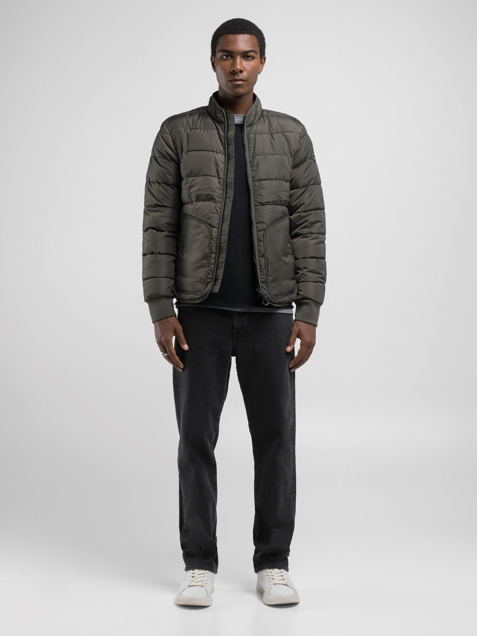 REPLAY M8362P, Parka Uomo, Verde (Army Green 235), S