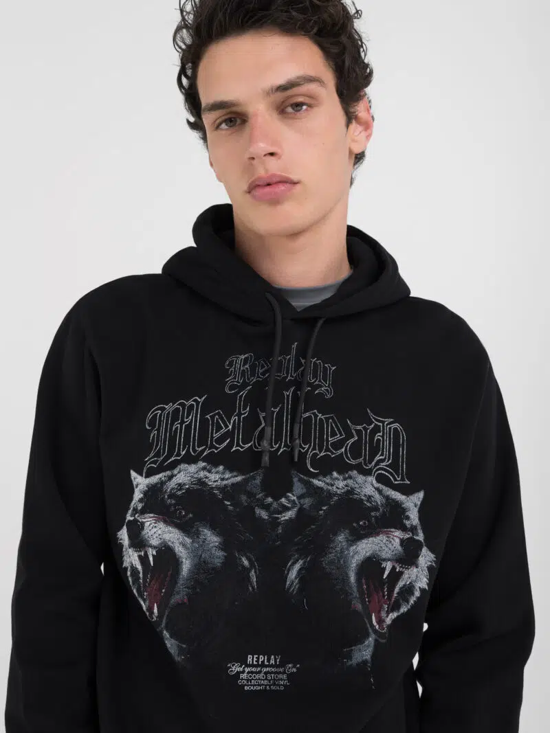 artic grey hoody