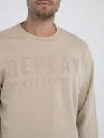 black regular fit crew neck sweatshirt (copy)