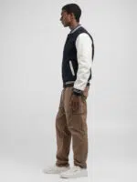 beaver varsity jacket with lettering