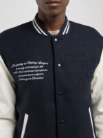 beaver varsity jacket with lettering