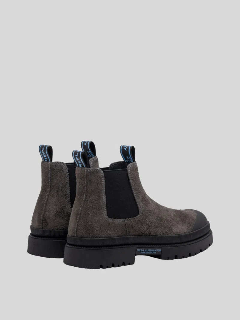 sandtown chelsea dark grey boots