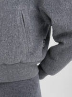 wool blend varsity bomber jacket