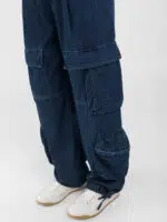 denim cargo trousers