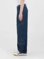 denim cargo trousers