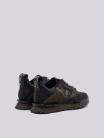 field speed camo black mil green lace up sneakers