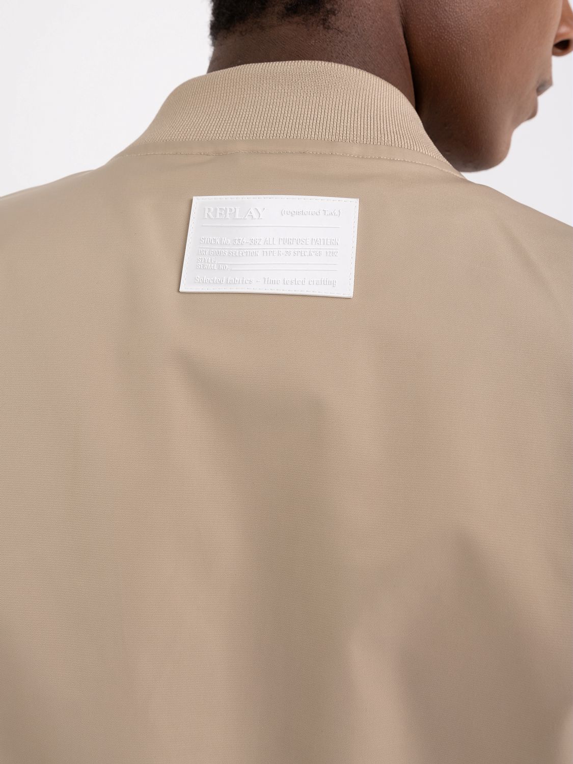 Sahara Short Jacket in Satin Poly - Replay Jeans