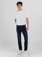 dark blue 10 oz dark indigo power stretch anbass slim fit jeans