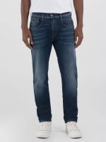 dark blue anbass slim 11.5 oz hyperflex stretch denim