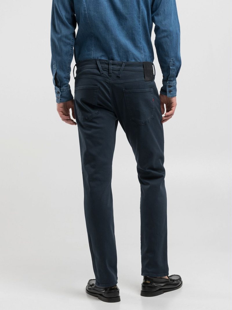 blue anbass slim 11.5 oz hyperflex stretch denim