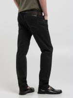 military green anbass slim 10.5 oz bull hyperflex stretch denim (copy)