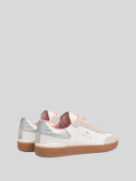 polys w double white sneakers