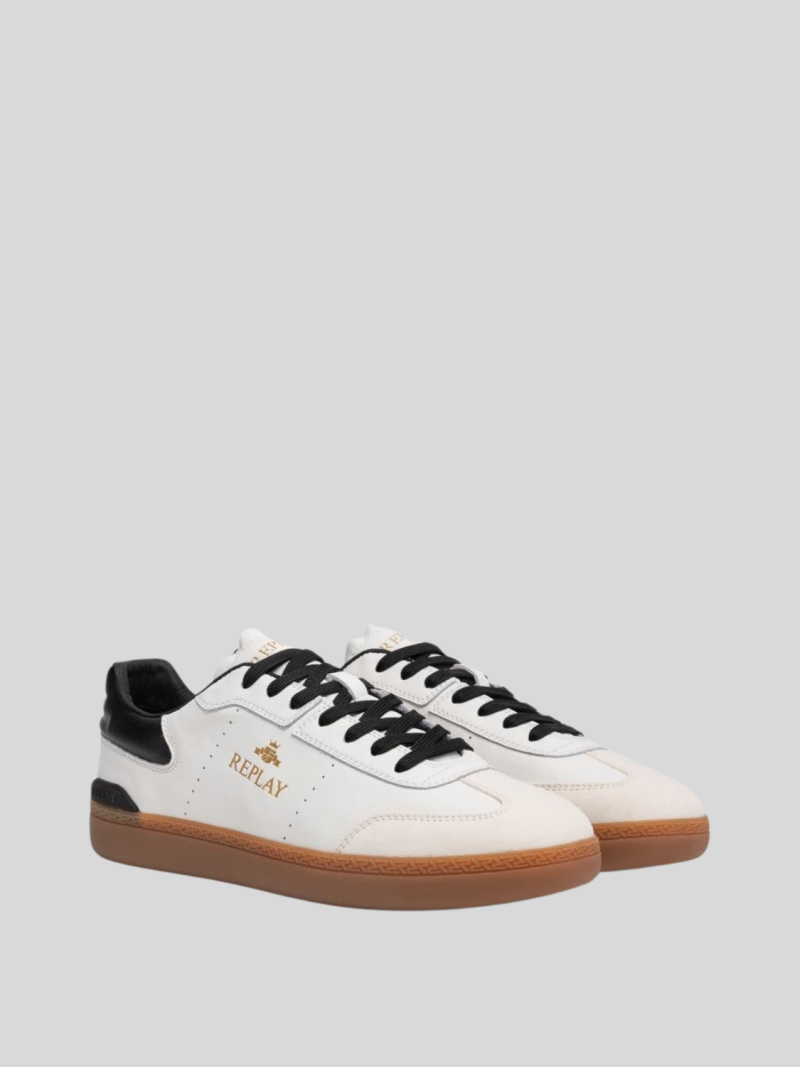 pyper double black sneakers