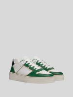 sbam double green white sneakers