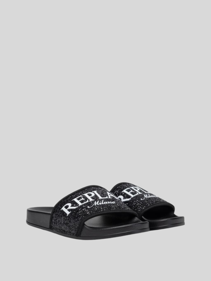 up w tone black sliders