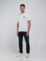 jersey t sersey t shirt with print on chest