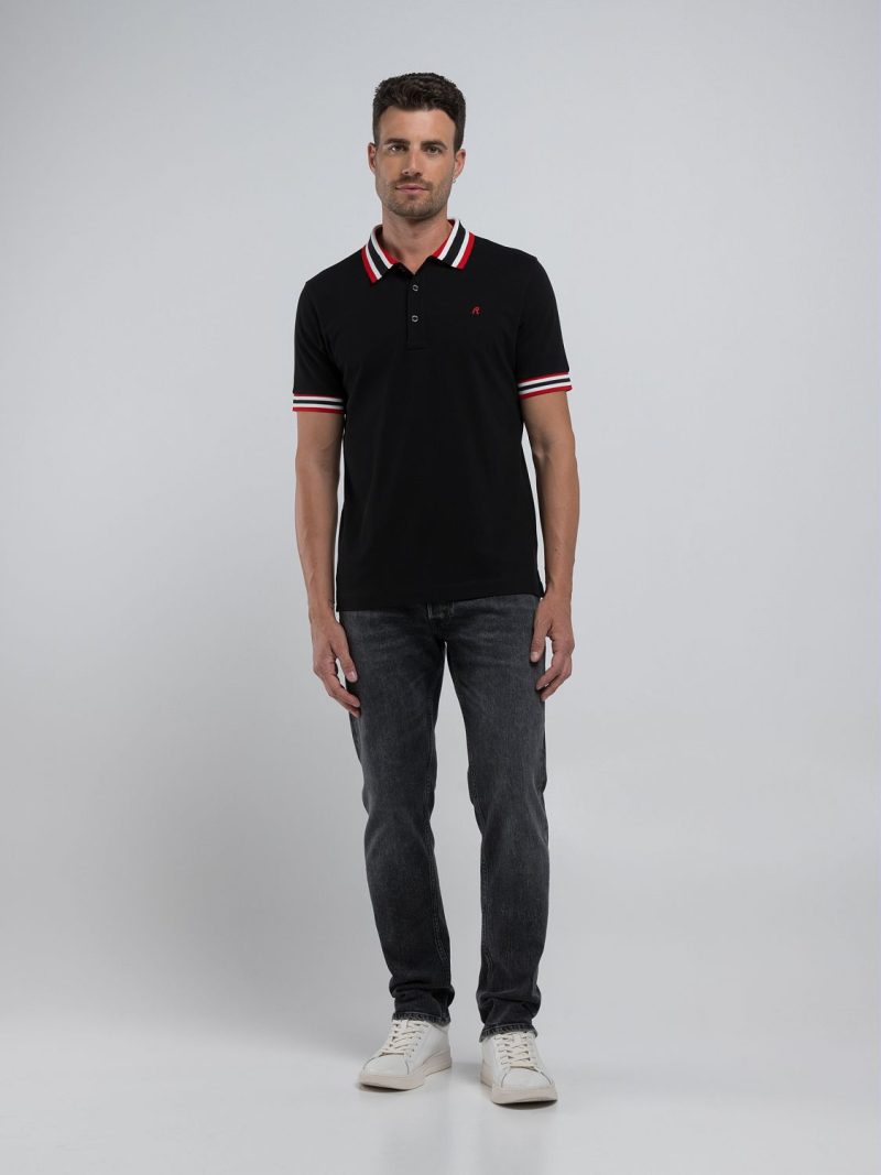 navy polo shirt with red detail (copy) navy polo shirt with red detail (copy)
