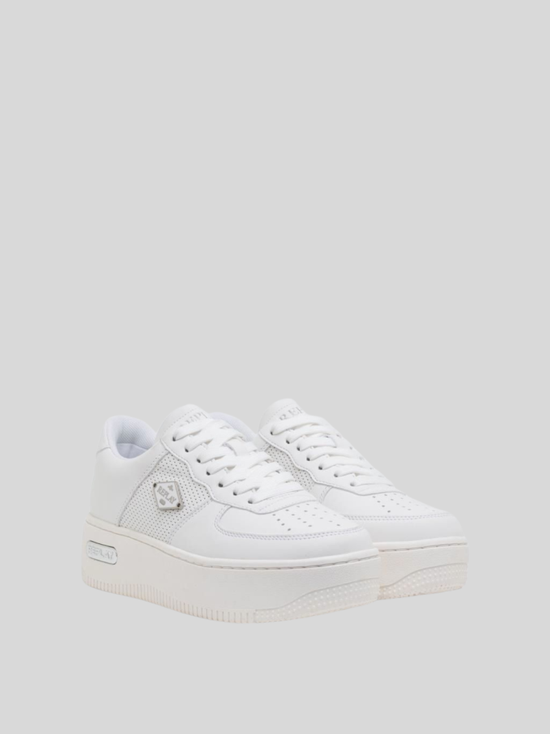 epic high total white sneakers
