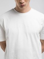 black cotton t shirt with lettering (copy)