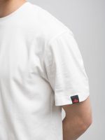 black cotton t shirt with lettering (copy)