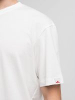 black t shirt with patch effect print (copy)