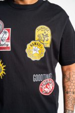 black cotton t shirt with photo print (copy)