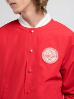 imperial red varsity bomber jacket