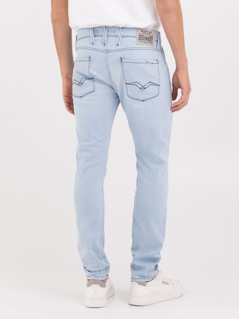 military green 10.5 oz bull hyperflex stretch anbass slim denim (copy)