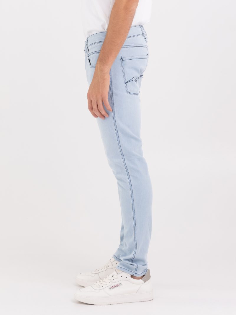 military green 10.5 oz bull hyperflex stretch anbass slim denim (copy)