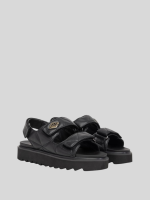 new alicante padded black sandals