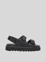new alicante padded black sandals