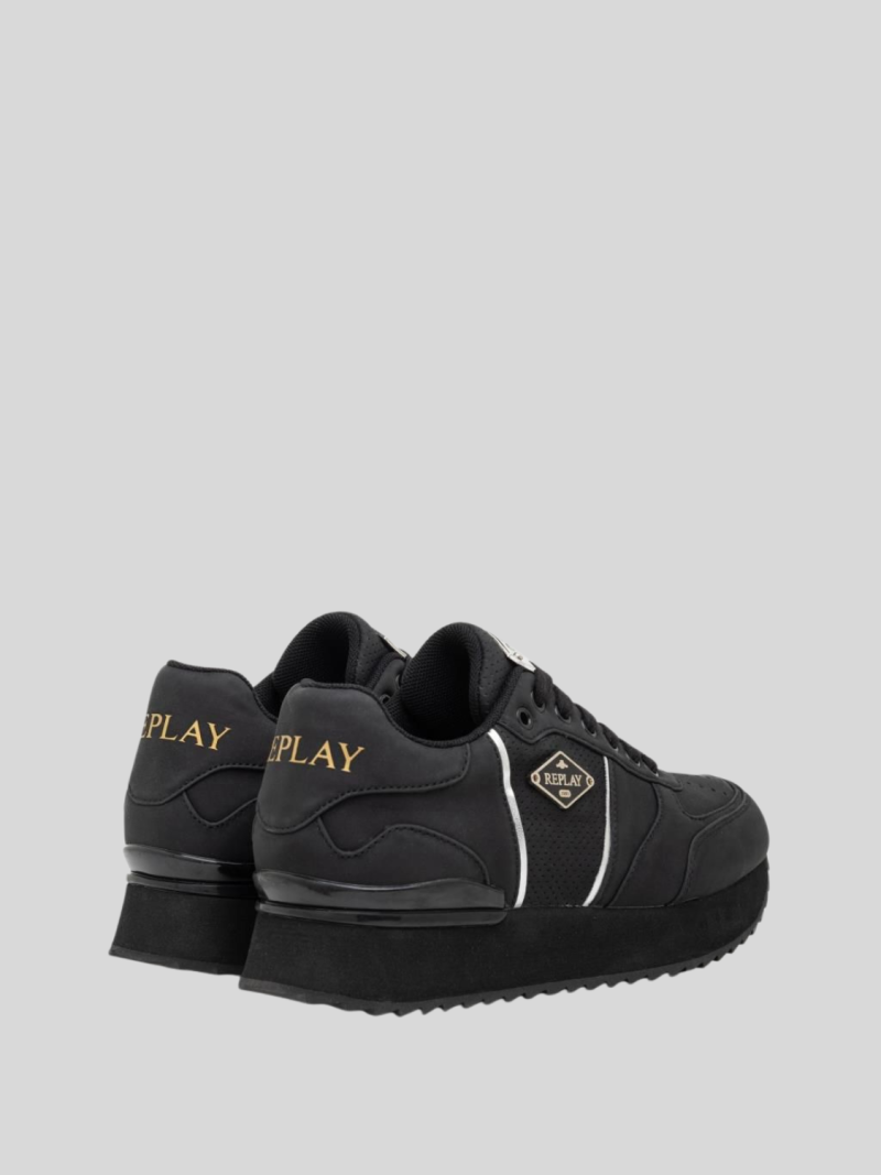 penny metal black sneakers