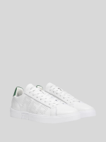 polys studio white green sneakers