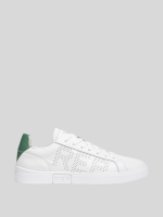polys studio white green sneakers