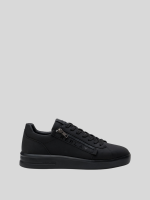 university zip men's black sneaker