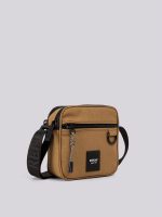 bag with ag with branded shoulder strap