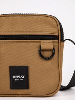 bag with branded shoulder strap