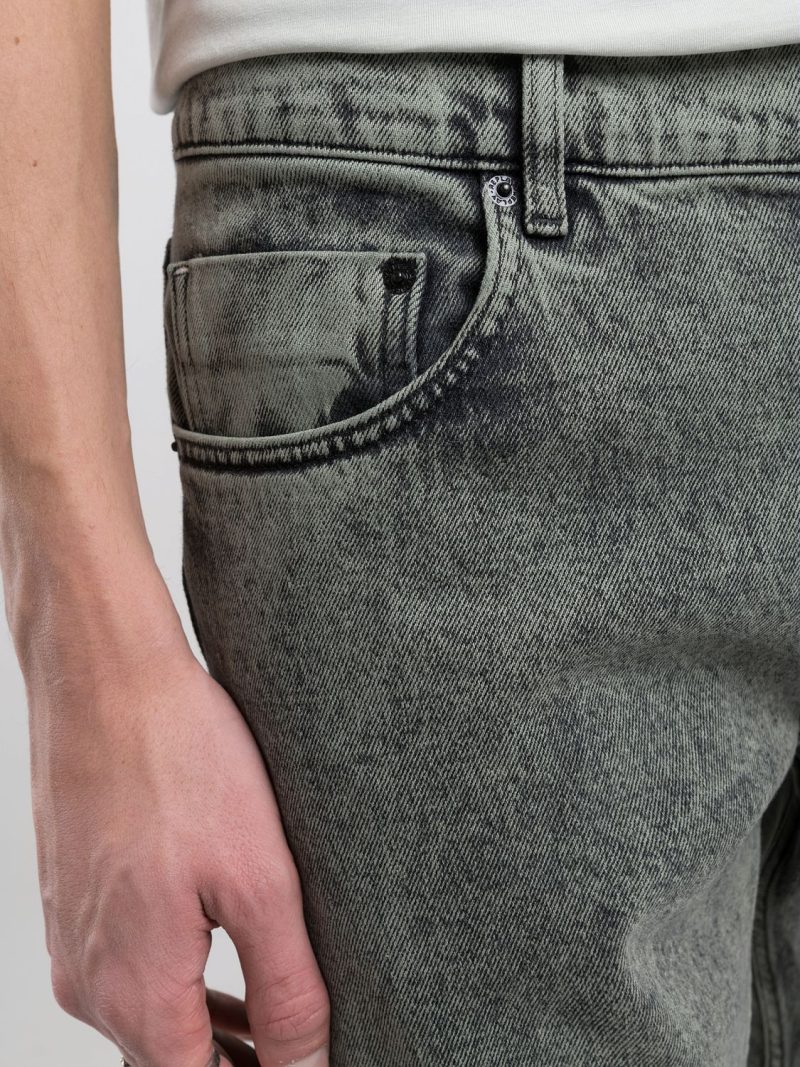 green 12 oz black od comfort denim mickym slim fit jeans