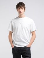 natural white cotton crew neck t shirt