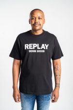 bla cotton t shirt with black lettering (copy)