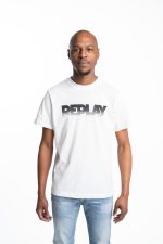 black cotton t shirt with black lettering (copy)