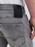 medium grey 11.5 oz hyperflex black stretch denim super slim anbass jeans