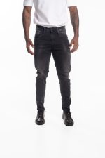 dark blue 10.5 oz blue/black stretch denim coated blue super slim bronny jeans (copy)