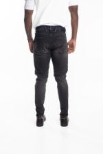 dark blue 10.5 oz blue/black stretch denim coated blue super slim bronny jeans (copy)