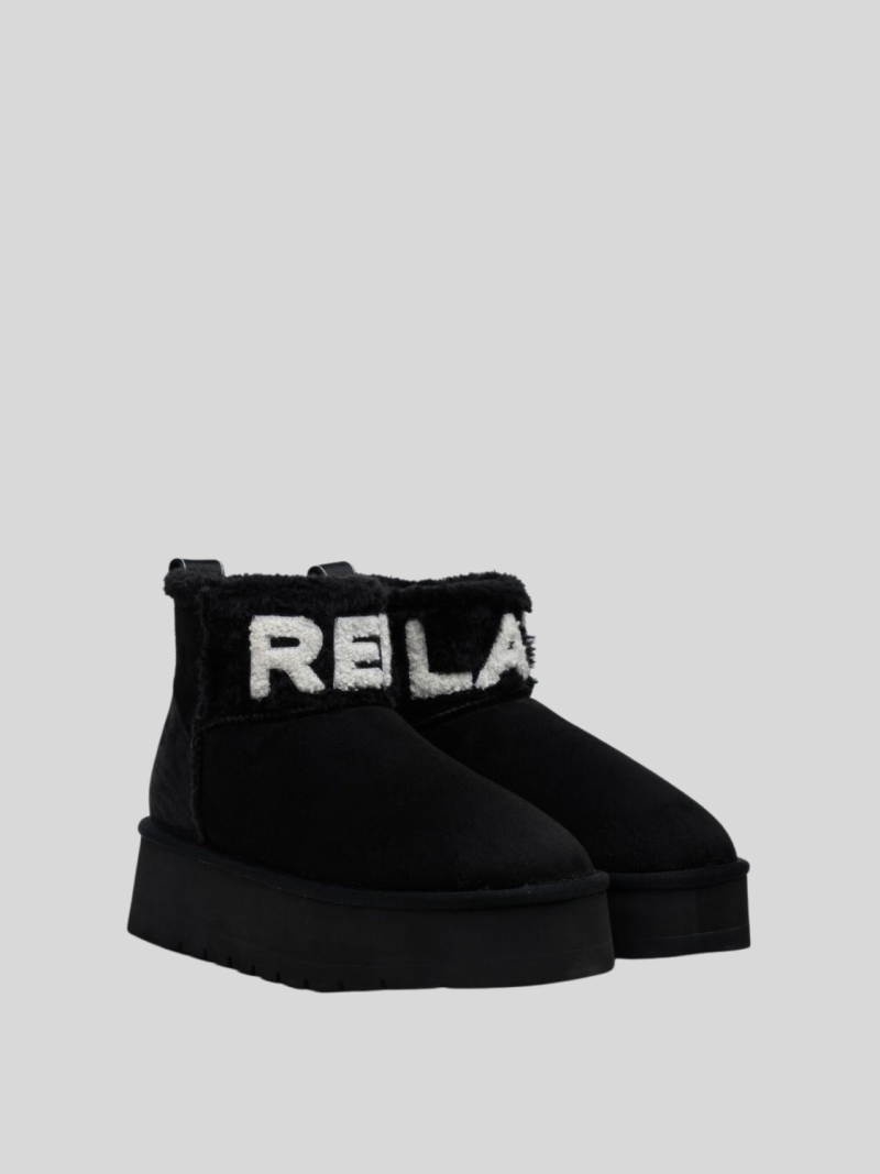 chic rep black ankle boots