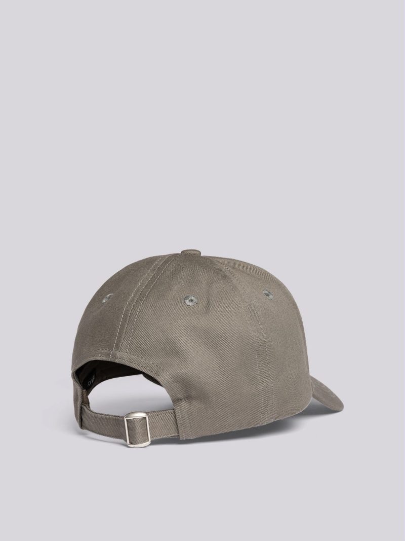 dusty olive embroidered cap