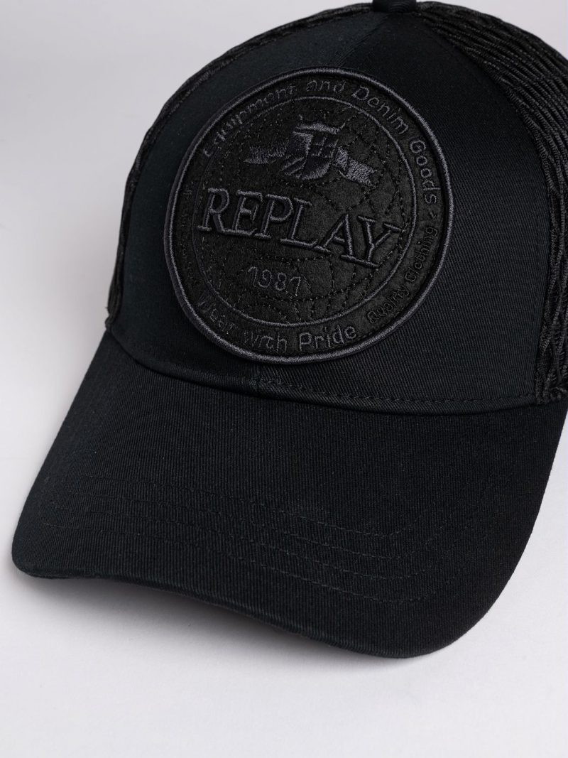 cap with lettering